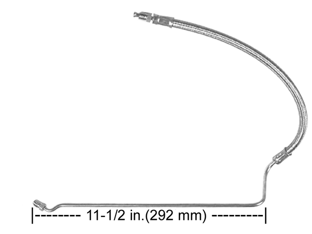 [32 864960] MerCruiser Trim Hose Alpha Starboard (864960)