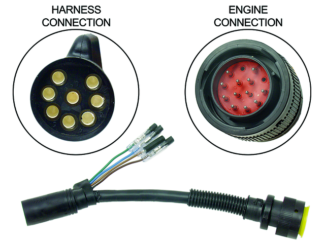 [84 896542T05] ADAPTER - NON DTS 8 PIN TO 14 PIN (896542T05)