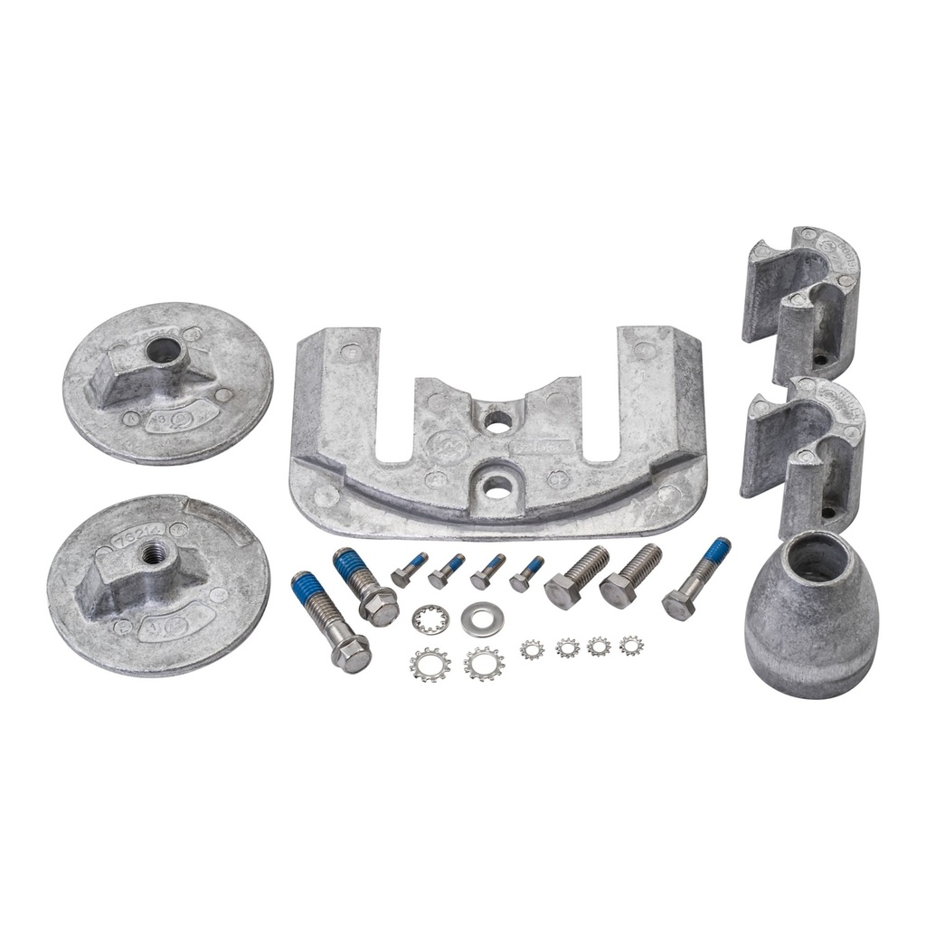 [97 888761Q04] QUICKSILVER MERCRUISER ANODE KIT BRAVO III WITH PROP ANODE (888761Q04)