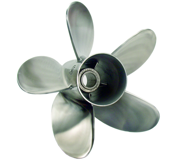 [48 889972L45] Maximus Long Tube Lab Finished Propeller 15.63 X 33 Pitch RH, SS Lab Finished (889972l45)