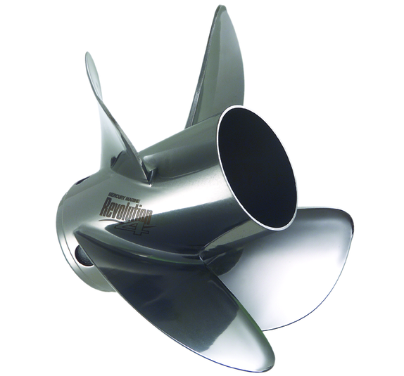 [48 8M0151321] Revolution 4 Propeller 14.6 X 19 RH SS 4 BL (8M0151321)
