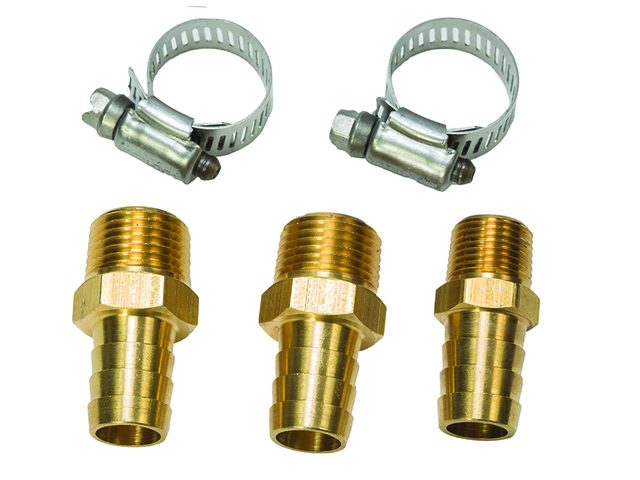 [22 8M0119308] MERCURY MERCRUISER 4.5L AND 6.2L HOT WATER FITTING KIT (8M0119308)