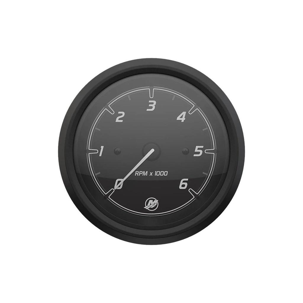[8M6020025] TACHOMETER GAUGE-6K MERCURY SPORT - BLACK FACE - BLACK BEZEL (8M6020025)