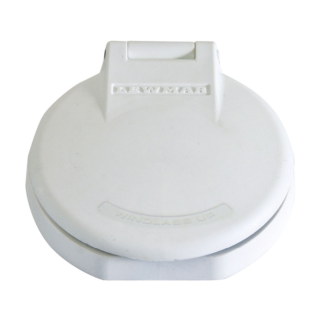 [154467-BLA] LEWMAR DECK FOOT SWITCH WHITE CLOSED LID UP (154467)