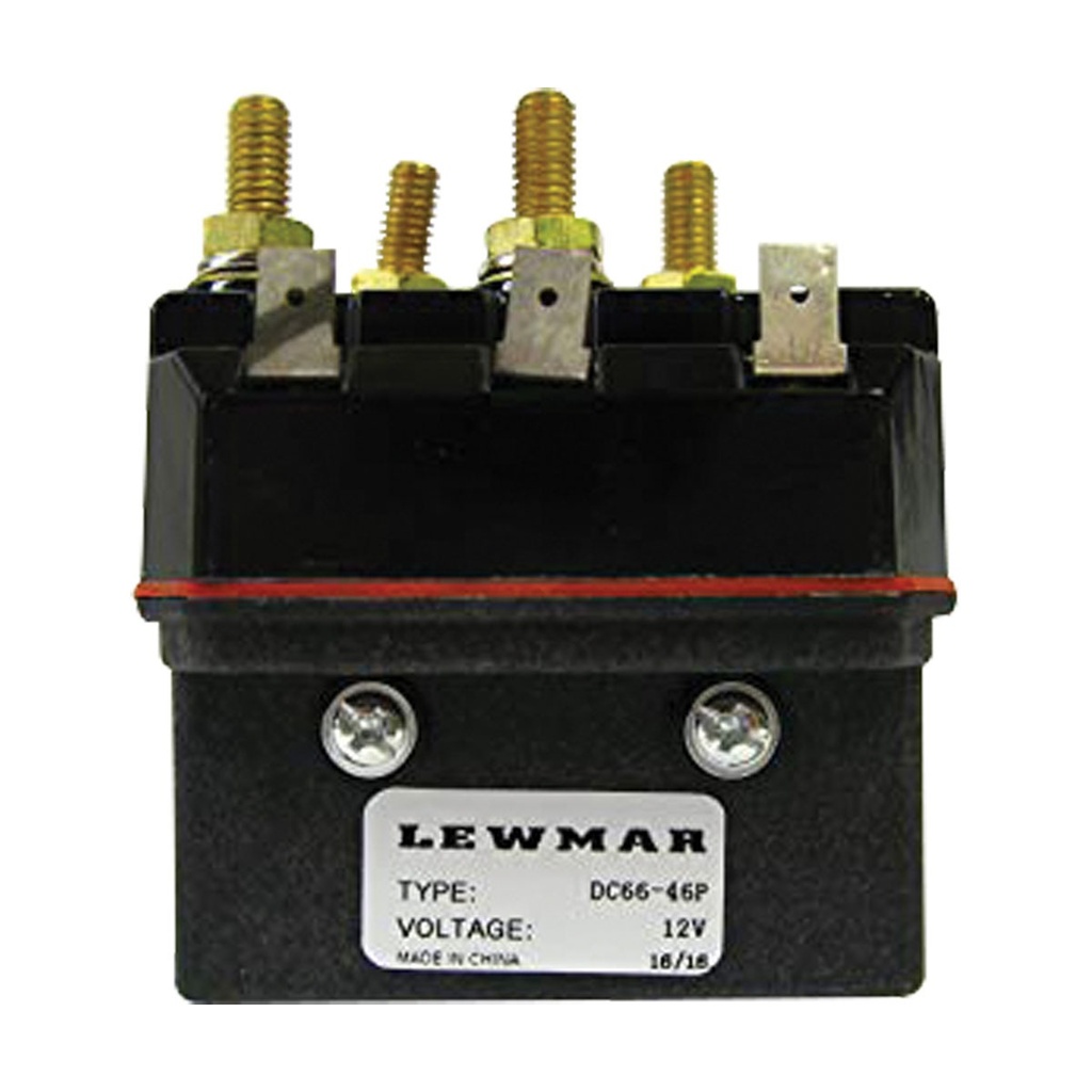 [154504-BLA] LEWMAR DUAL 12V SOLENOID PRO SERIES/FISH HX1 VX1 VXL1 (154504)