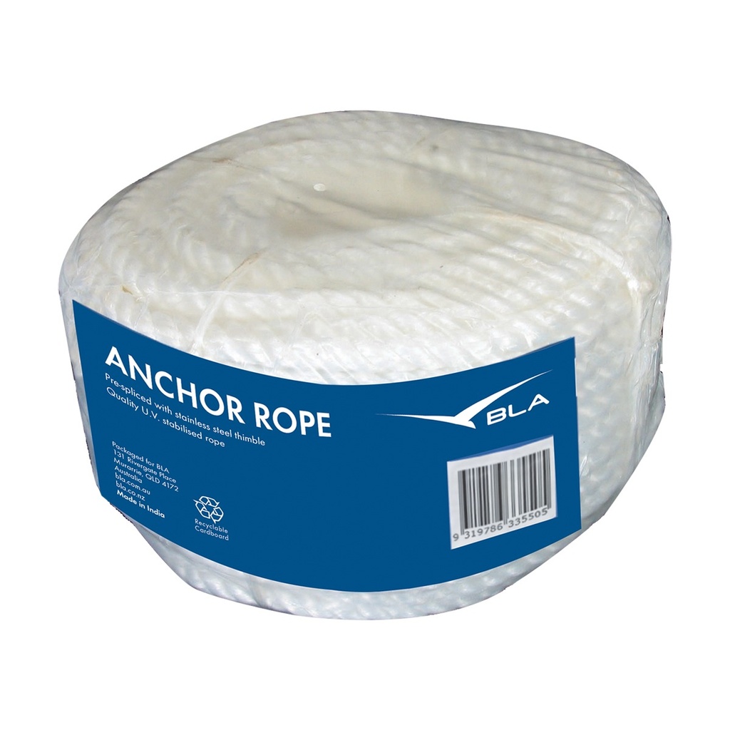 [144174-BLA] BLA SILVER ROPE ANCHOR COIL 12MM X 50M (144174)