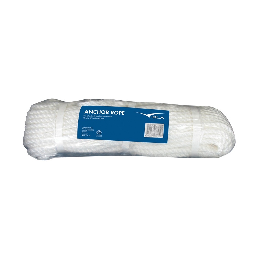 [144200-BLA] BLA SILVER ROPE ANCHOR HANK 8MM X 50M (144200)