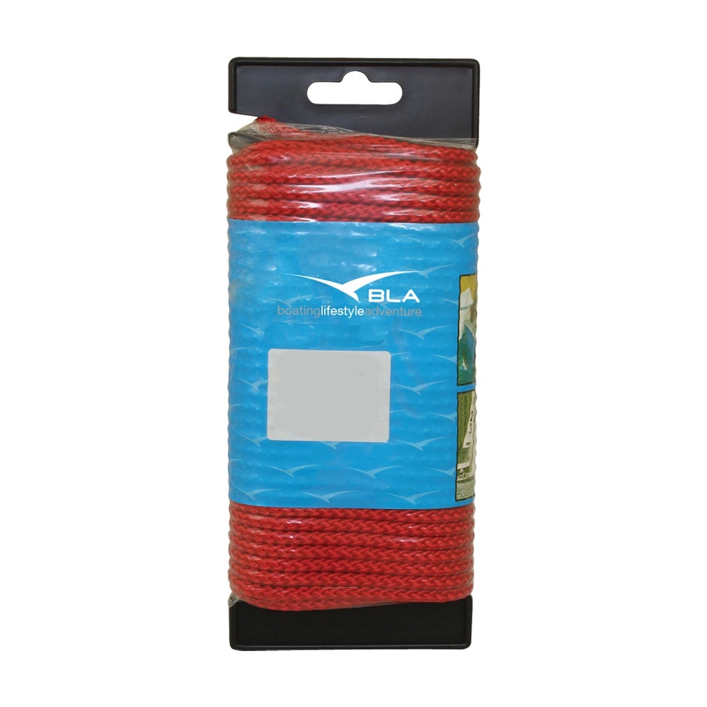 [144360-BLA] BLA HANDY LINE 8 PLAIT POLYESTER RED 4MM X 20M (144360)