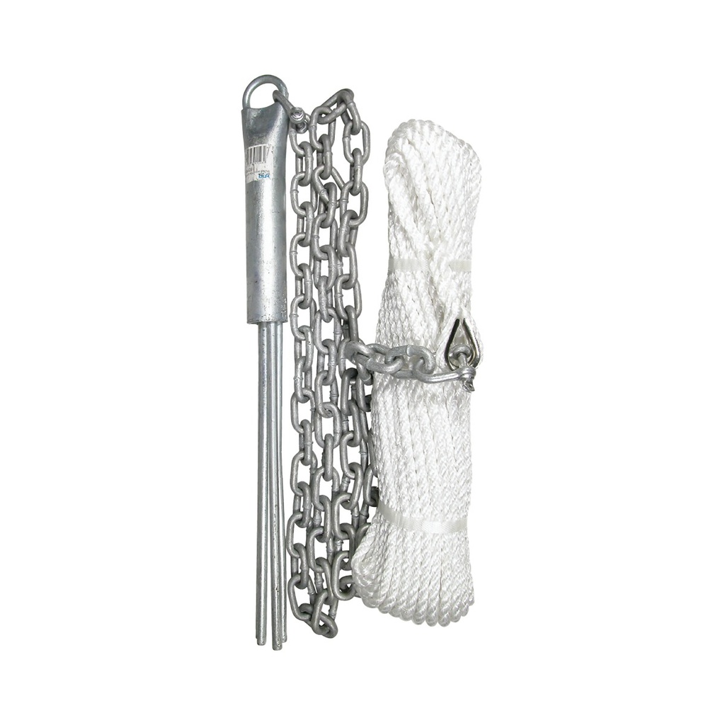 [146416-BLA] BLA REEF ANCHOR KIT 12MM ANCHOR 50MX10MM ROPE 2MX8MM CHAIN (146416)