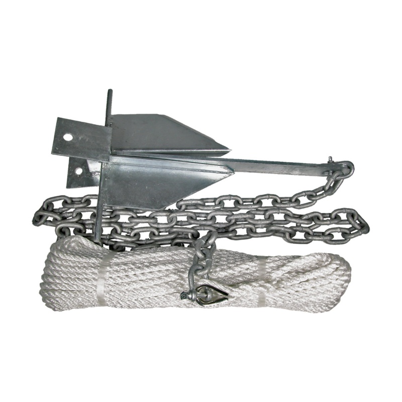 [146014B-BLA] BLA SAND ANCHOR KIT PKG 4LB ANCHOR 50MX6MM ROPE 2MX6MM CHAIN (146014B)
