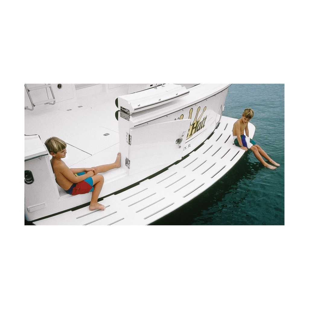 [341010-BLA] KING STARBOARD ST POLYMER BOARD 1" WHITE/WHITE 54"X96" (341010)
