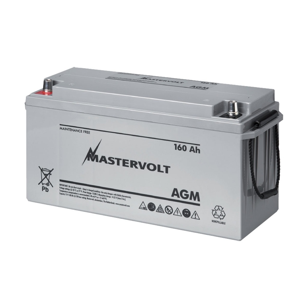 [111078-BLA] MASTERVOLT AGM SERIES BATTERY 12/160 (111078)