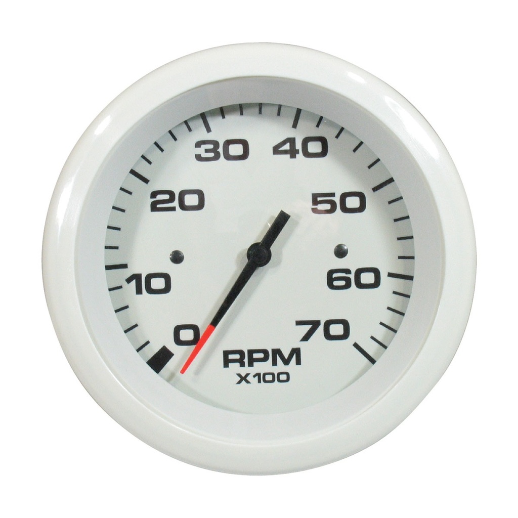 [112096-BLA] VEETHREE ARCTIC GAUGE TACHOMETER 7000RPM PETROL (112096)