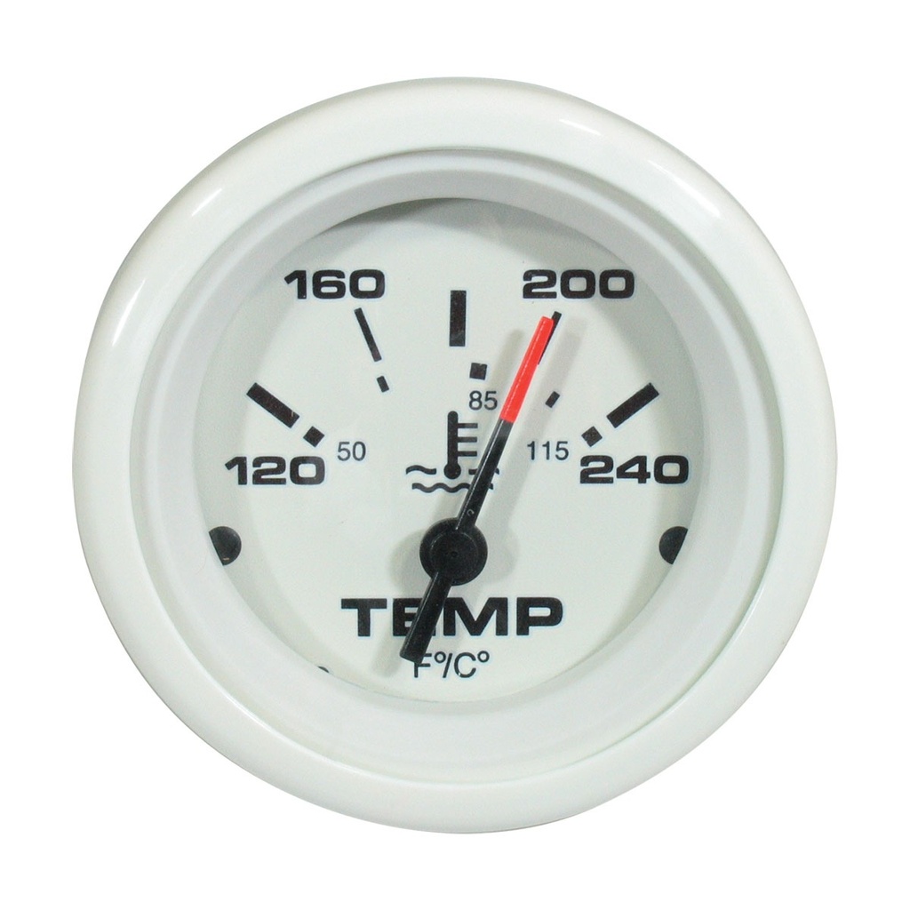 [112112-BLA] VEETHREE ARCTIC GAUGE WATER TEMPERATURE 120°-240°F (112112)
