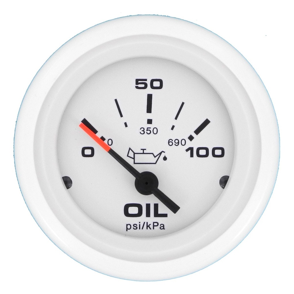 [112122-BLA] VEETHREE ARCTIC GAUGE OIL PRESSURE 0-100PSI (112122)