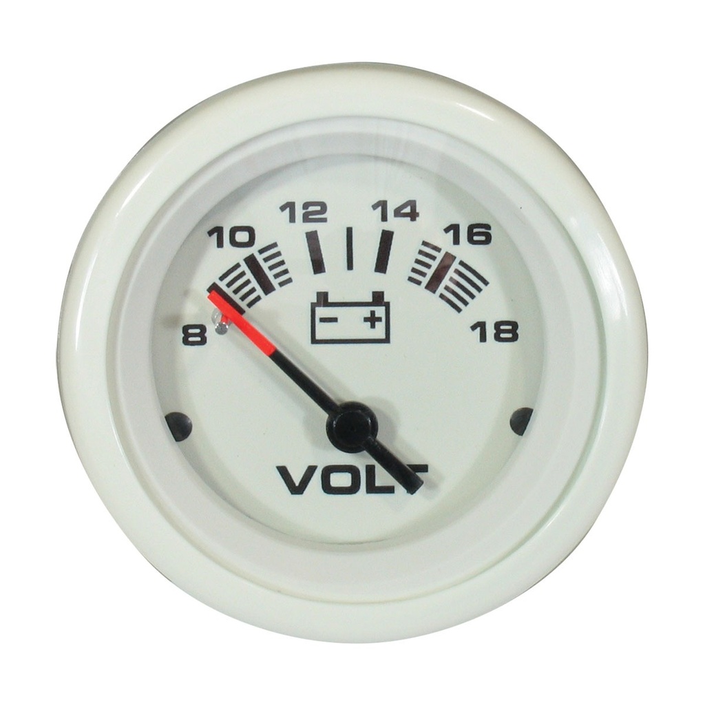 [112130-BLA] VEETHREE ARCTIC GAUGE VOLTMETER (112130)