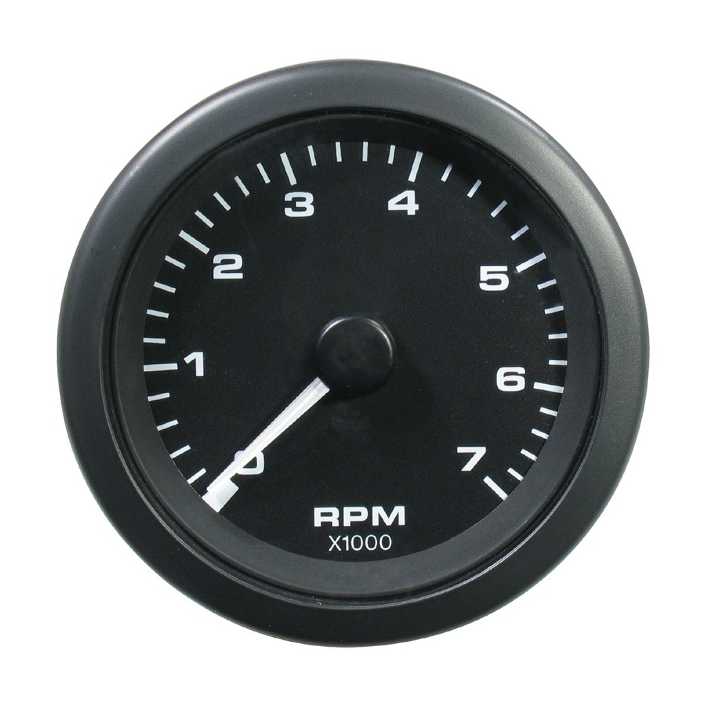[112224-BLA] VEETHREE PREMIER PRO GAUGE TACHOMETER 7000RPM PETROL (112224)