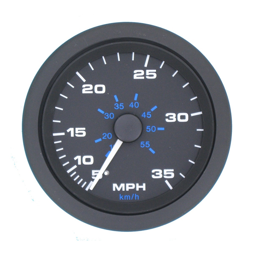 [112230-BLA] VEETHREE PREMIER PRO GAUGE SPEEDOMETER KIT 35MPH (112230)