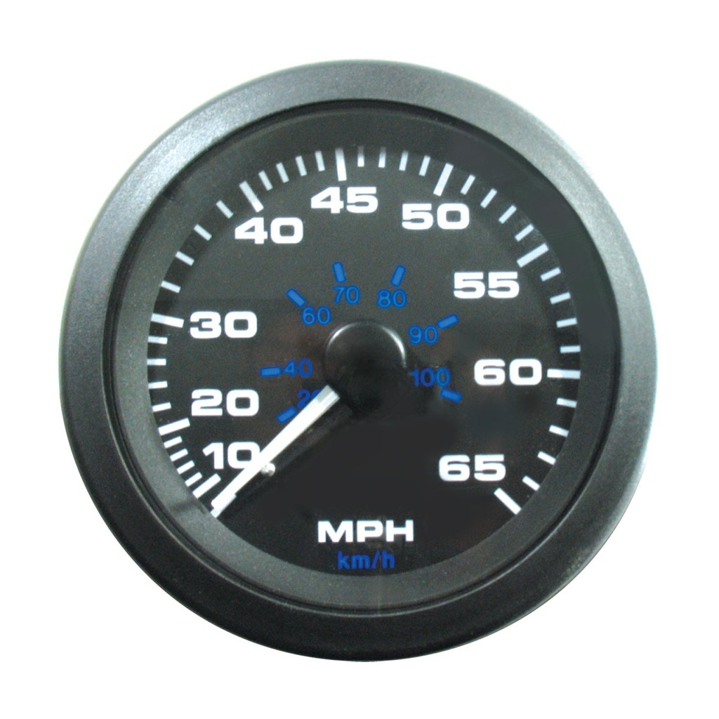 [112234-BLA] VEETHREE PREMIER PRO GAUGE SPEEDOMETER KIT 65MPH (112234)