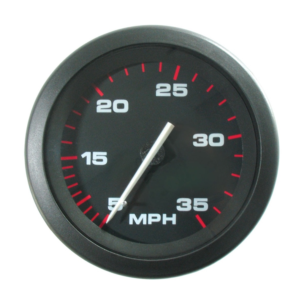 [112284-BLA] VEETHREE AMEGA GAUGE SPEEDOMETER KIT 35MPH (112284)