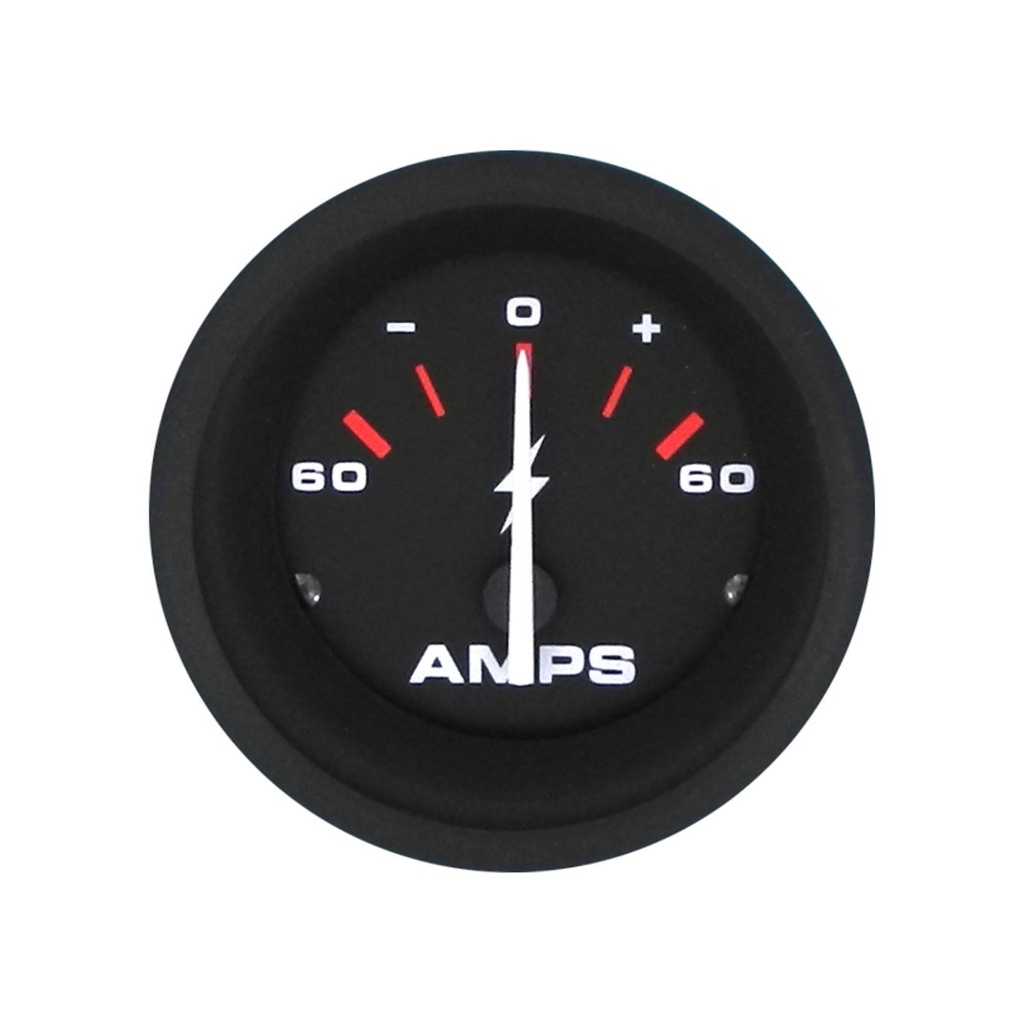 [112318-BLA] VEETHREE AMEGA GAUGE AMMETER -60-60AMP (112318)