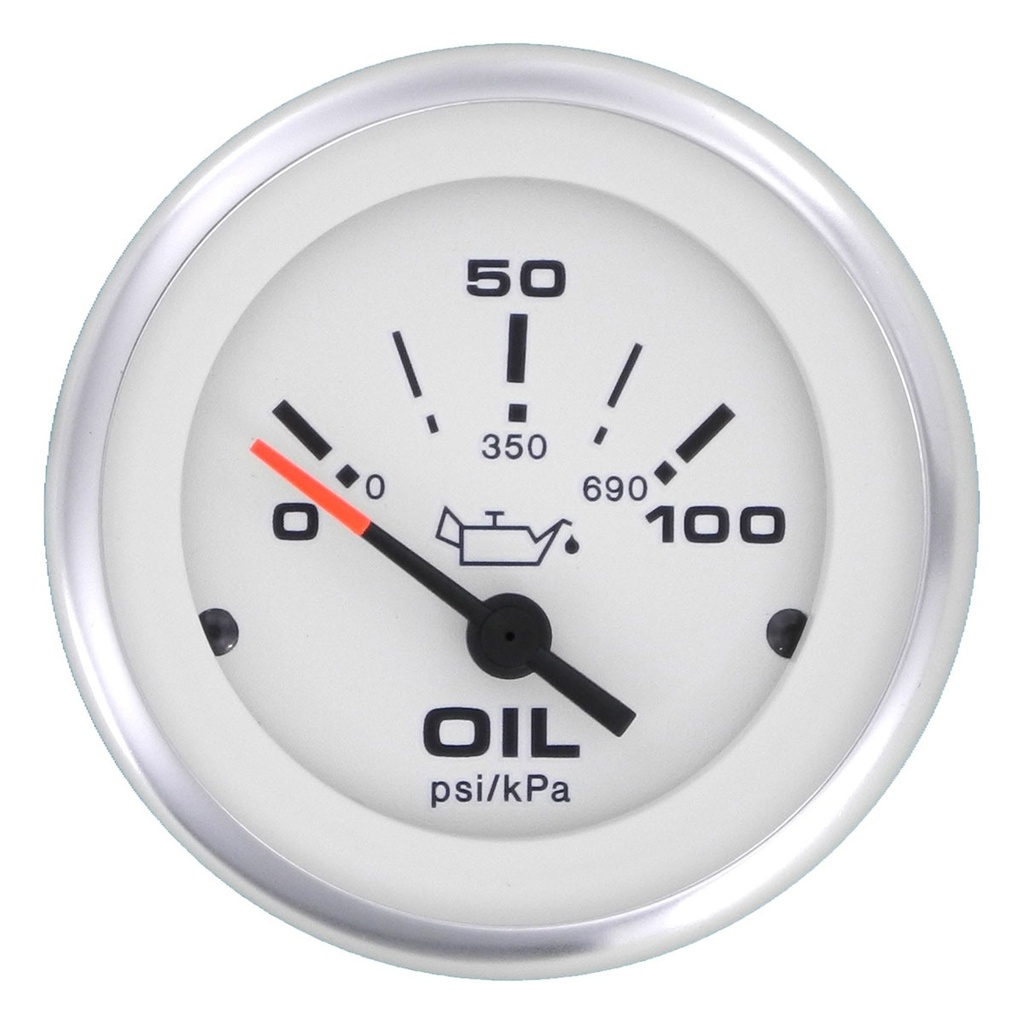 [112358-BLA] VEETHREE LIDO PRO GAUGE OIL PRESSURE 0-100PSI (112358)