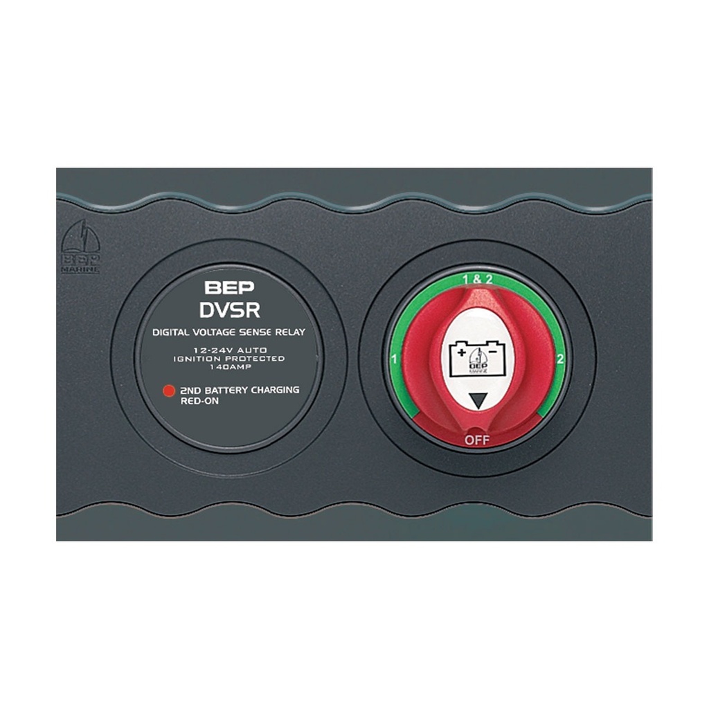 [113010-BLA] BEP CONTOUR BATTERY DISTRUBTION PANEL 4 POSITION WITH VSR (113010)