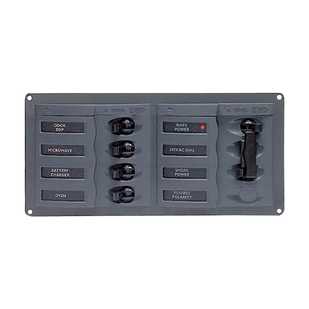 [113220-BLA] BEP AC CIRCUIT BREAKER PANEL 4CB 230V (113220)