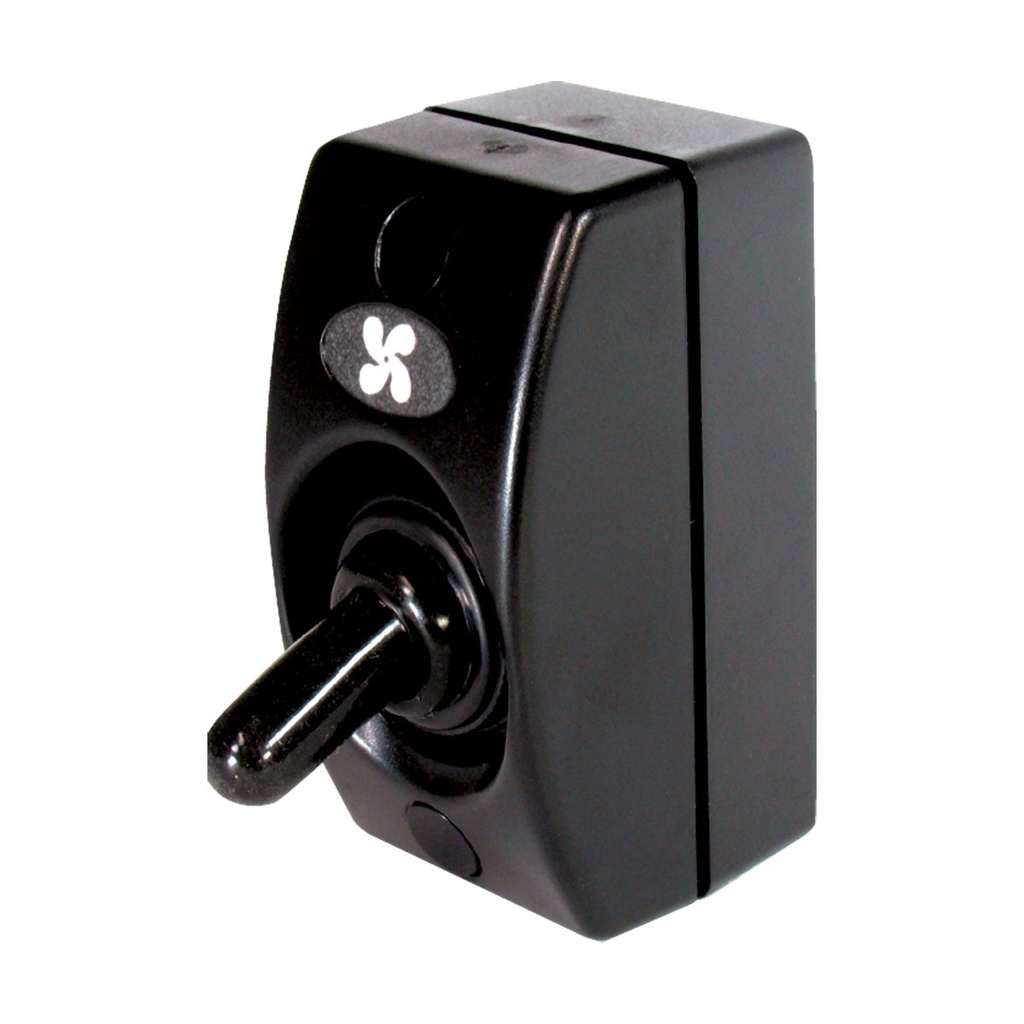 [113302-BLA] BEP CONTOUR EXTERNAL SWITCH PANEL 1 WAY (113302)