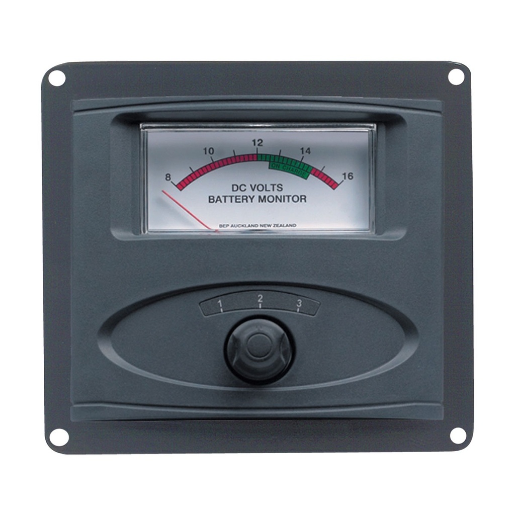 [113402-BLA] BEP CONTOUR PANEL ANALOG VOLTMETER 24V (113402)