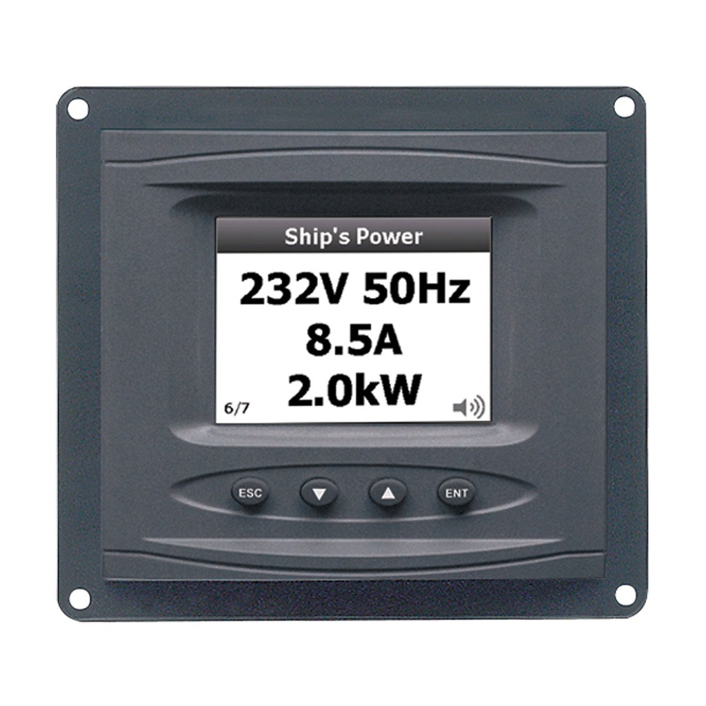 [113424-BLA] BEP CONTOUR PANEL ACSM AC SYSTEMS MONITOR (113424)