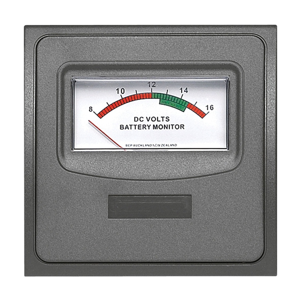 [113428-BLA] BEP CONTOUR 1000 SERIES METER FRAME ANALOGUE METER (113428)