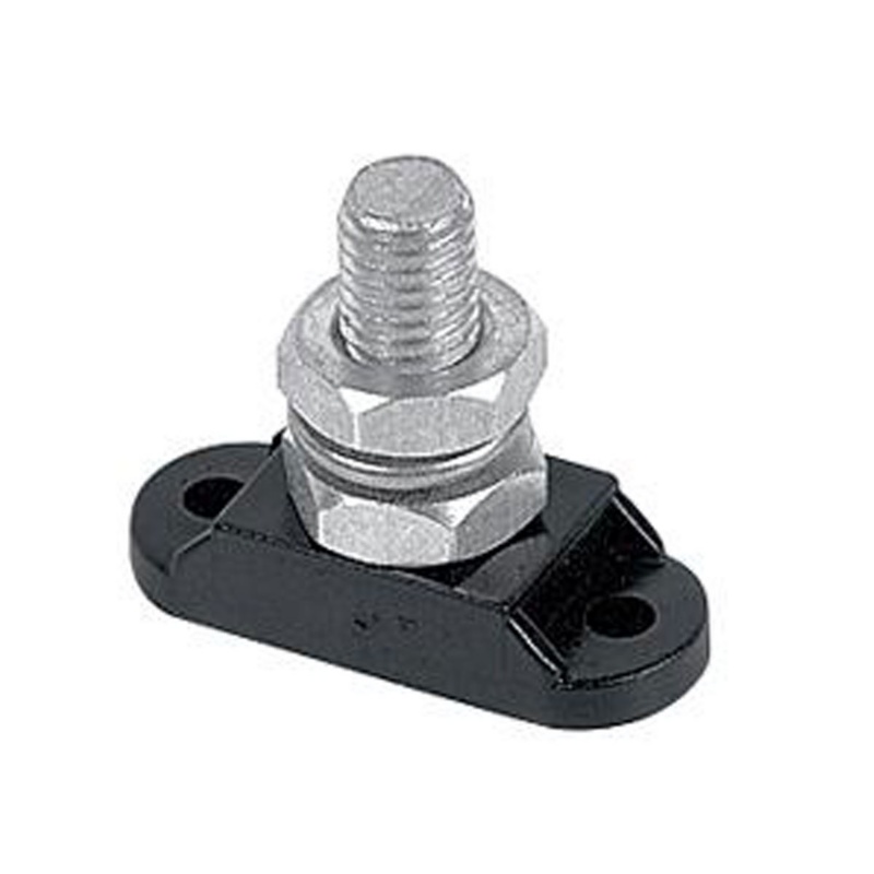 [113449-BLA] BEP INSULATED POWER STUD 8MM BLACK (113449)