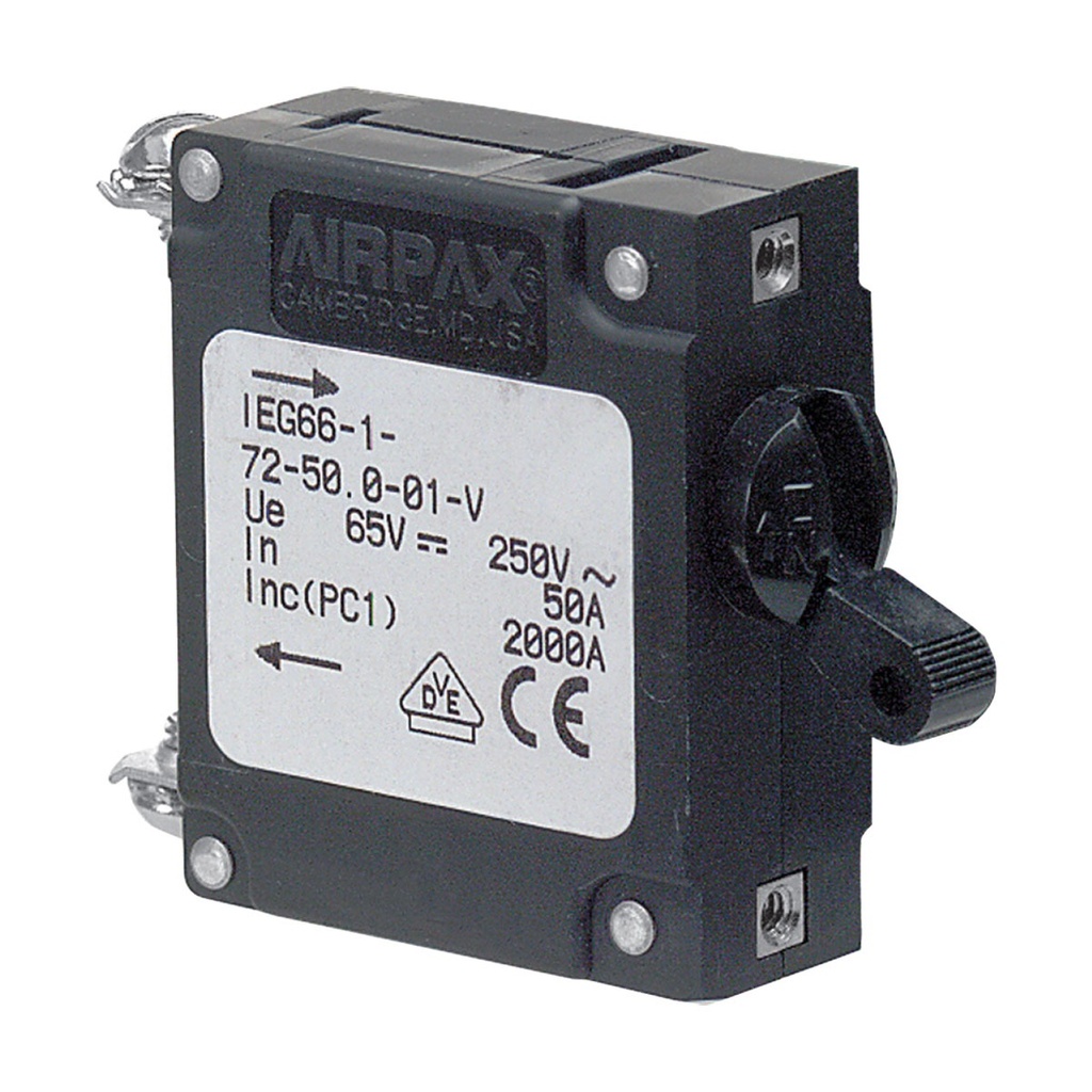 [113479-BLA] BEP IEG MAGNETIC CIRCUIT BREAKER 2.5A SINGLE POLE (113479)
