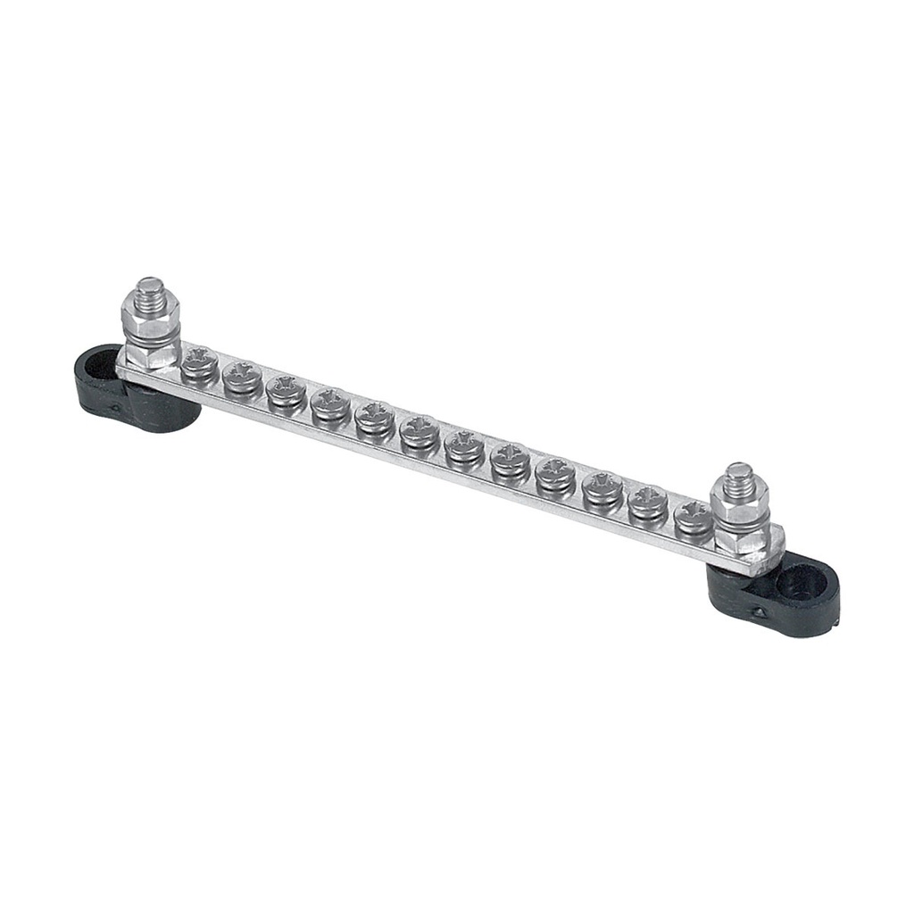 [113506-BLA] BEP BUS BAR 12 WAY 2 STUD (113506)