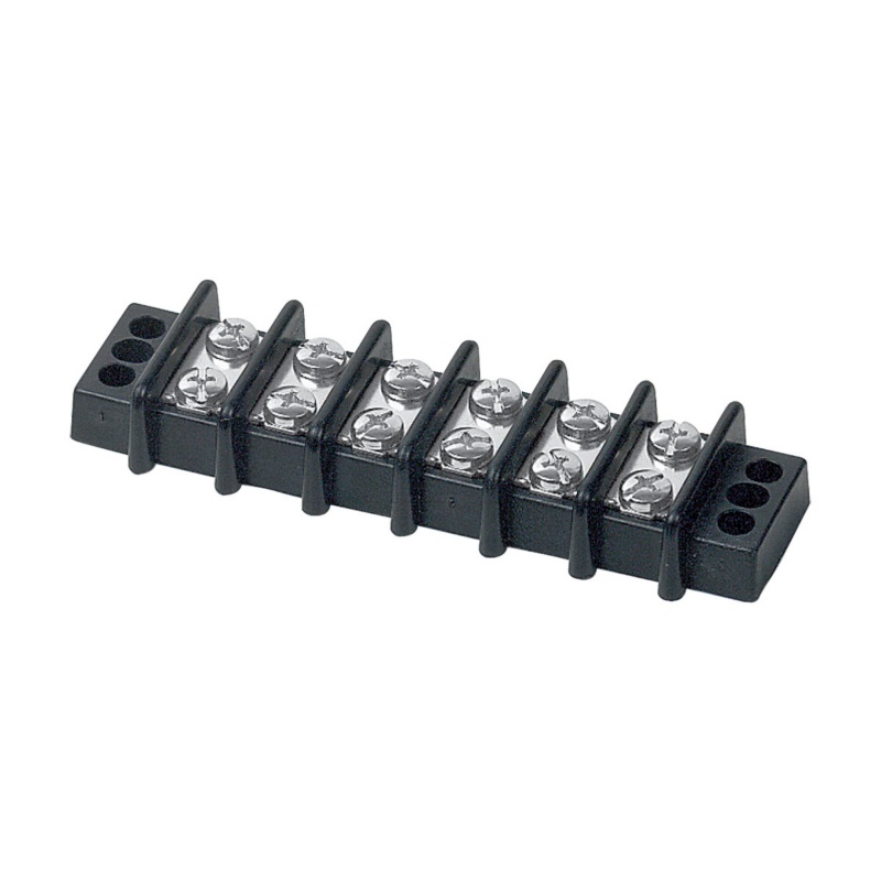 [113511-BLA] BEP TERMINAL BLOCK 6 WAY (113511)