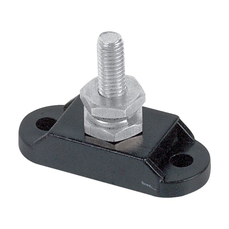 [113517-BLA] BEP INSULATED POWER STUD 6MM BLACK (113517)