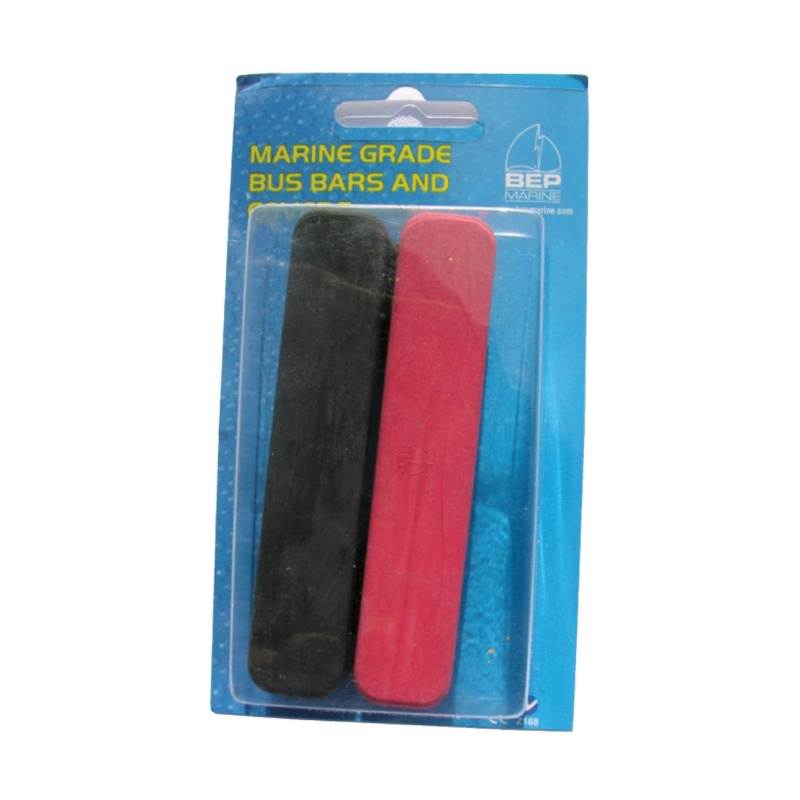 [113531-BLA] BEP COVERED BUS BAR DUAL 6 WAY 2 STUD (113531)