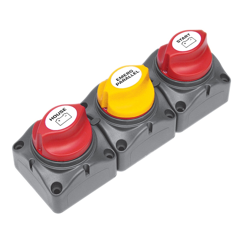 [113554-BLA] BEP BATTERY SWITCH CLUSTER 1 ENGINE 2 BANK VERTICAL (113554)