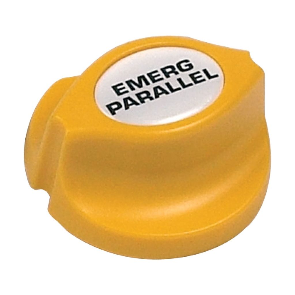 [113590-BLA] BEP REPLACEMENT BATTERY SWITCH KNOB EMERGENCY PARALLEL (113590)