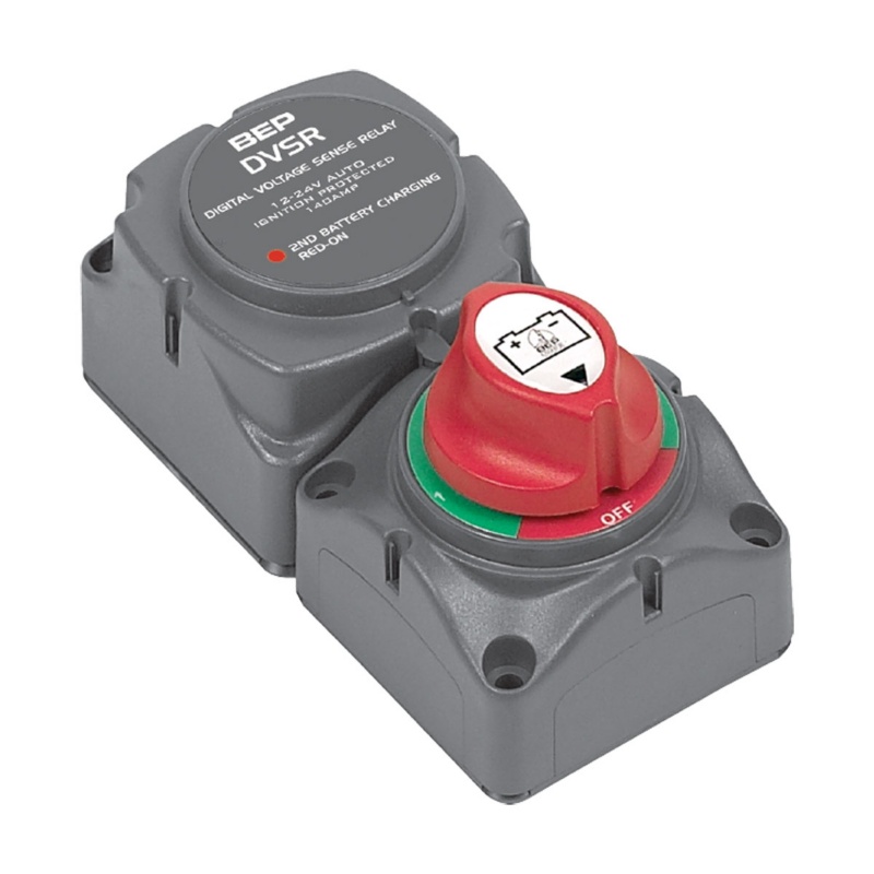[113654-BLA] BEP BATTERY SWITCH CLUSTER 4 POSITION WITH DVSR (113654)