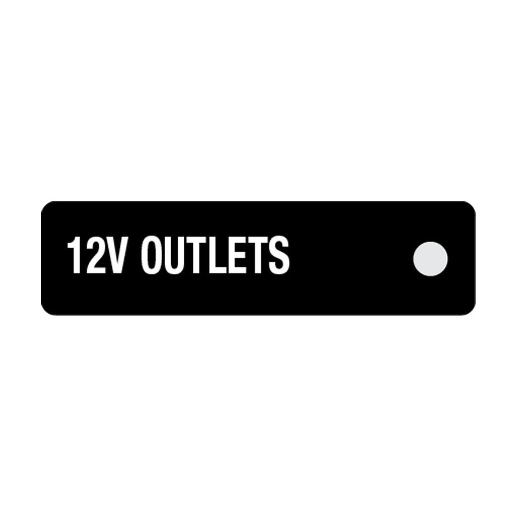 [113706-BLA] BEP CIRCUIT BREAKER PANEL LABEL KIT SET-3N (113706)