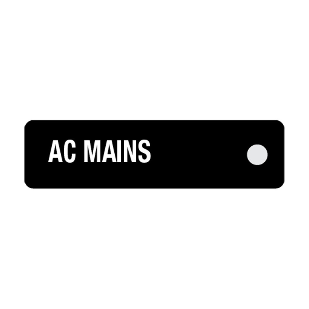 [113712-BLA] BEP CIRCUIT BREAKER PANEL LABEL KIT SET-6N (113712)