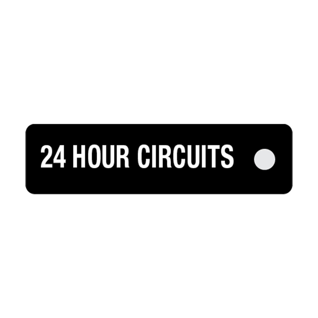 [113740-BLA] BEP CIRCUIT BREAKER PANEL LABEL KIT SET-17N (113740)