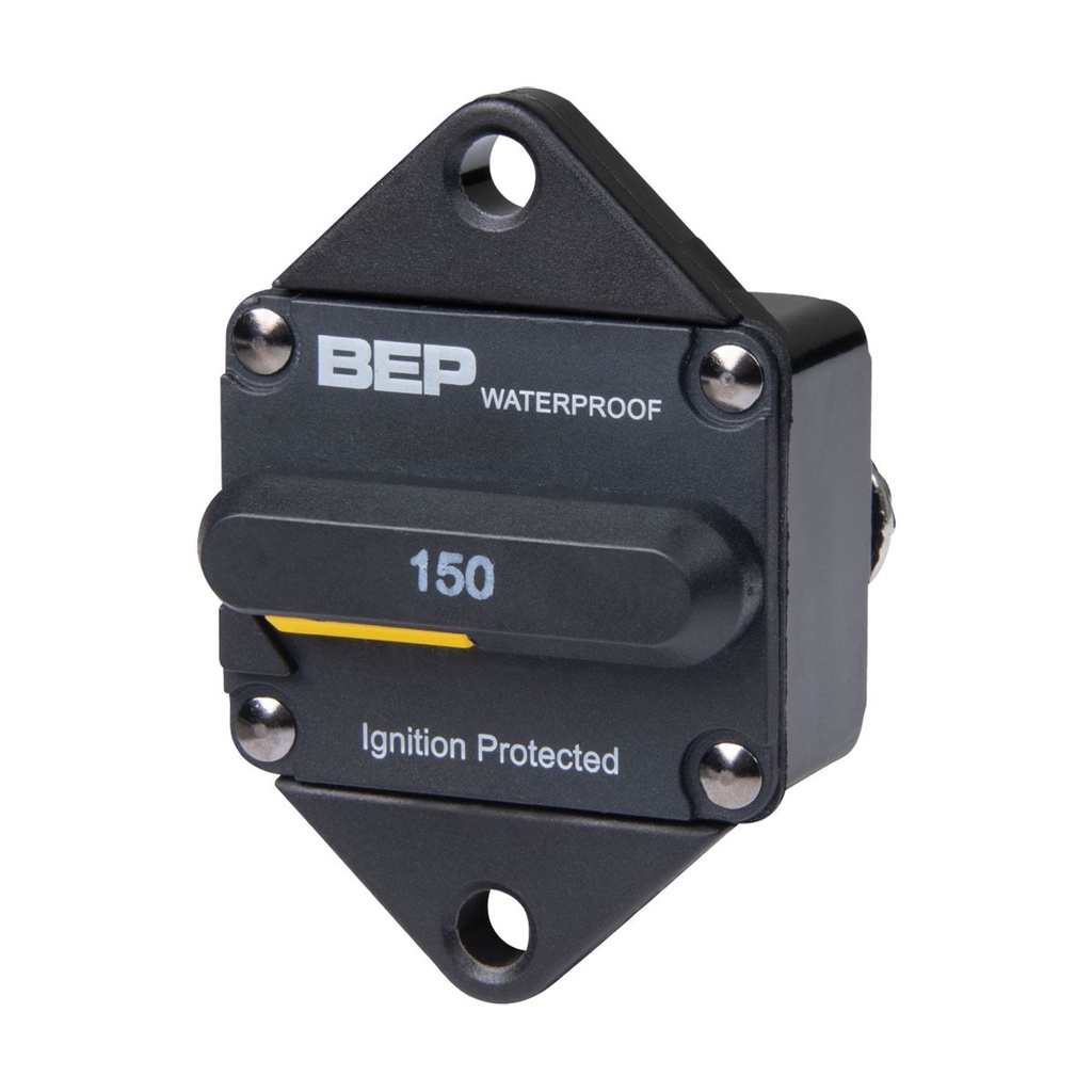 [114058-BLA] BEP SWITCHABLE RESET CIRCUIT BREAKER 150A PANEL MOUNT (114058)