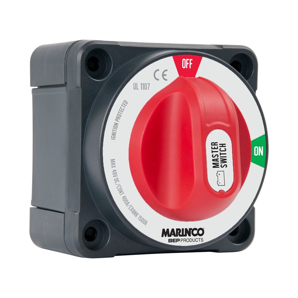 [114084-BLA] BEP PRO INSTALLER DOUBLE POLE BATTERY SWITCH STANDARD (114084)
