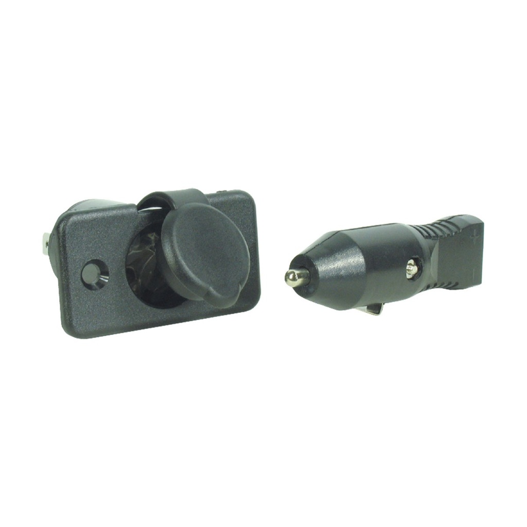 [114236-BLA] BLA POWER PLUG AND SOCKET PLASTIC (114236)