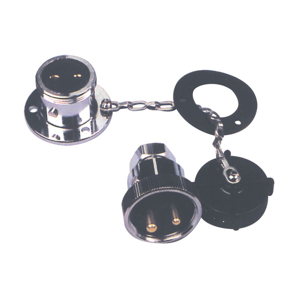 [114264-BLA] MARINE TOWN WEATHERPROOF CONNECTOR 2 PIN (114264)