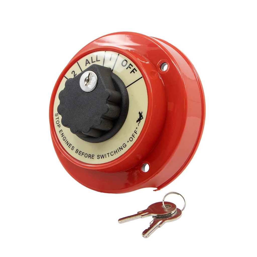 [114296-BLA] BLA BATTERY SWITCH 4 POSITION WITH KEY (114296)