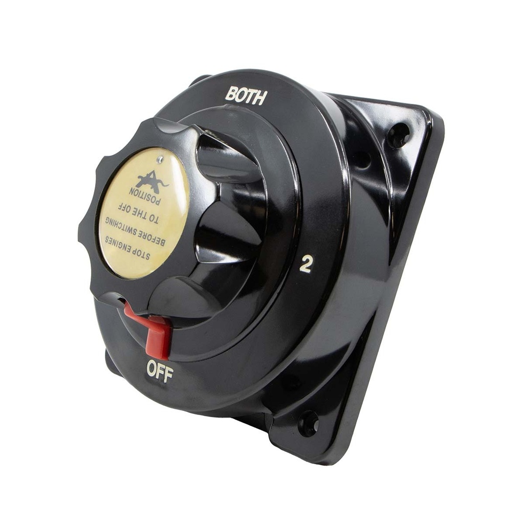 [114304-BLA] BLA BATTERY SWITCH 4 POSITION BLACK (114304)